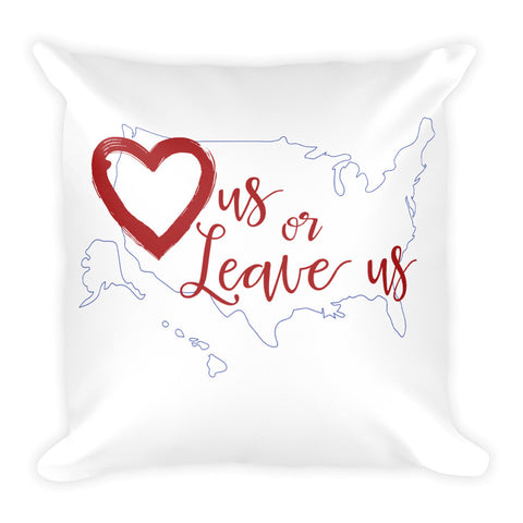 LuvUS - Logo Pillow